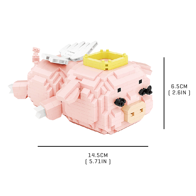 Little Angel Pig - Block Center
