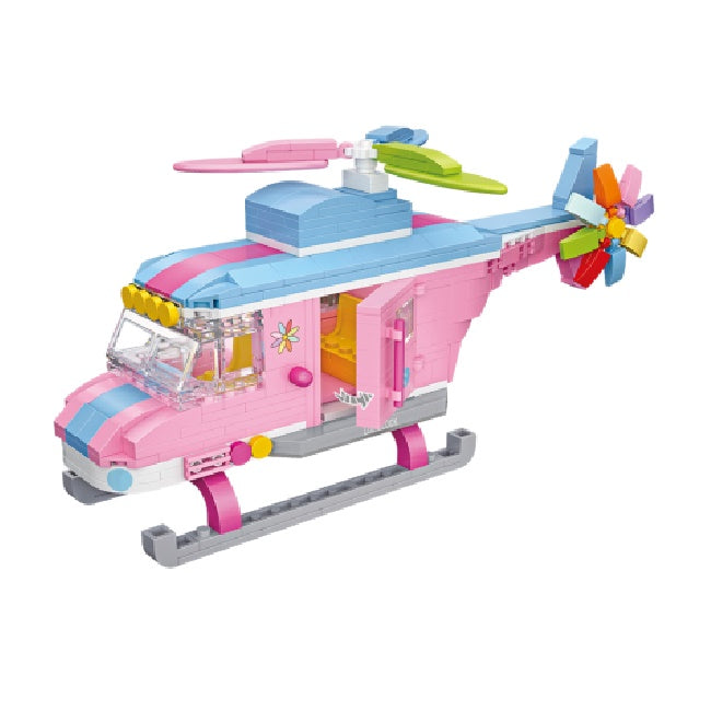 Pink Helicopter - Block Center