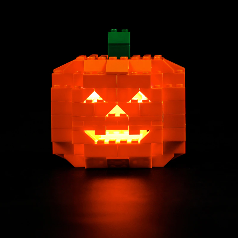 Cute Jack-o'-lantern - Block Center
