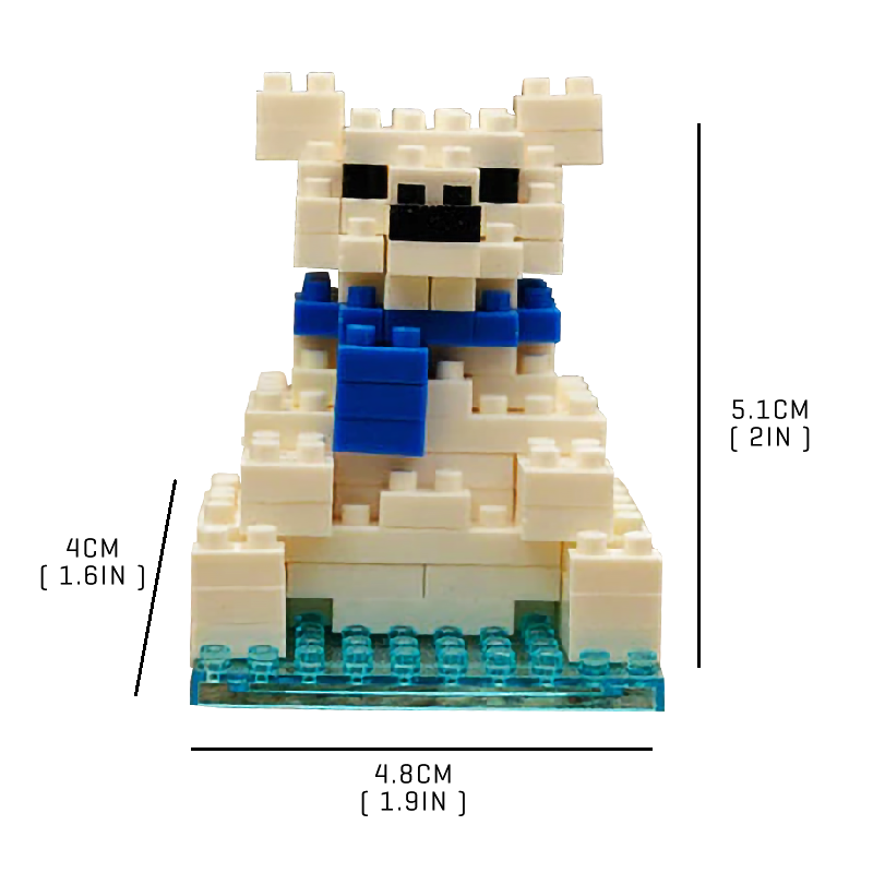 Little Polar Bear - Block Center