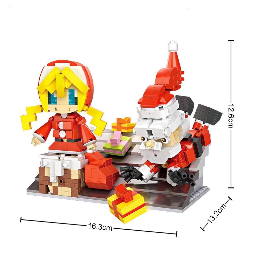 Rooftop Santa - Block Center