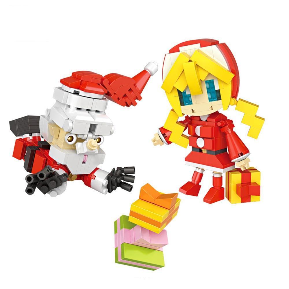 Rooftop Santa - Block Center