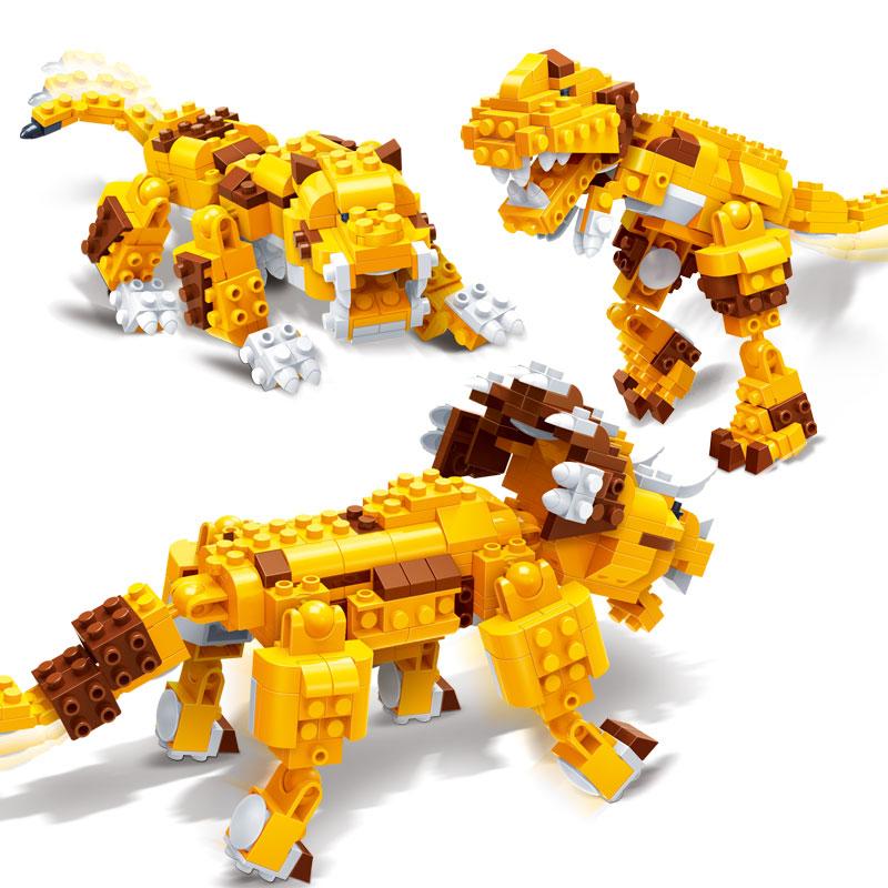 Dinosaurs - The prehistoric lion (328 pcs) - Block Center