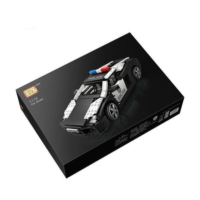 Mini City Police Car - Block Center