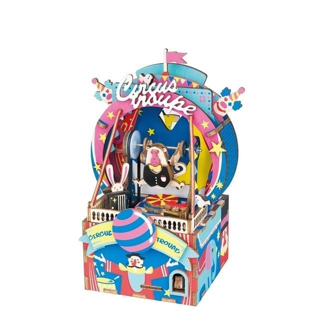 Amusement Park Wooden Puzzle - Block Center