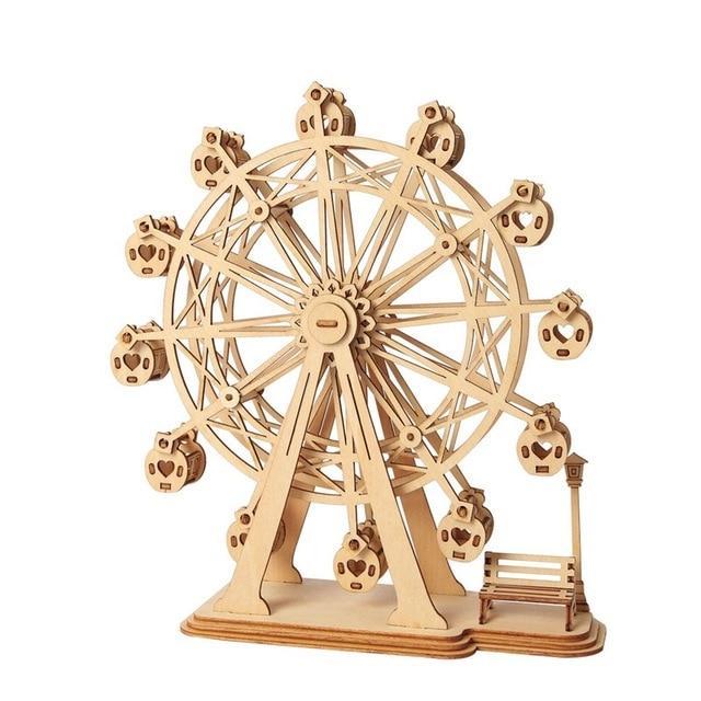 Ferris Wheel 3D Wooden Puzzle - Block Center