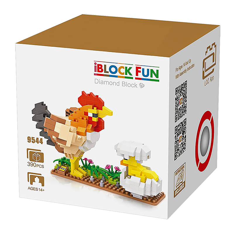 Sunshine Rooster - Block Center