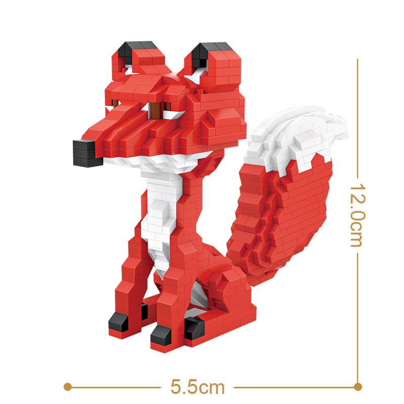Red Fox - Block Center