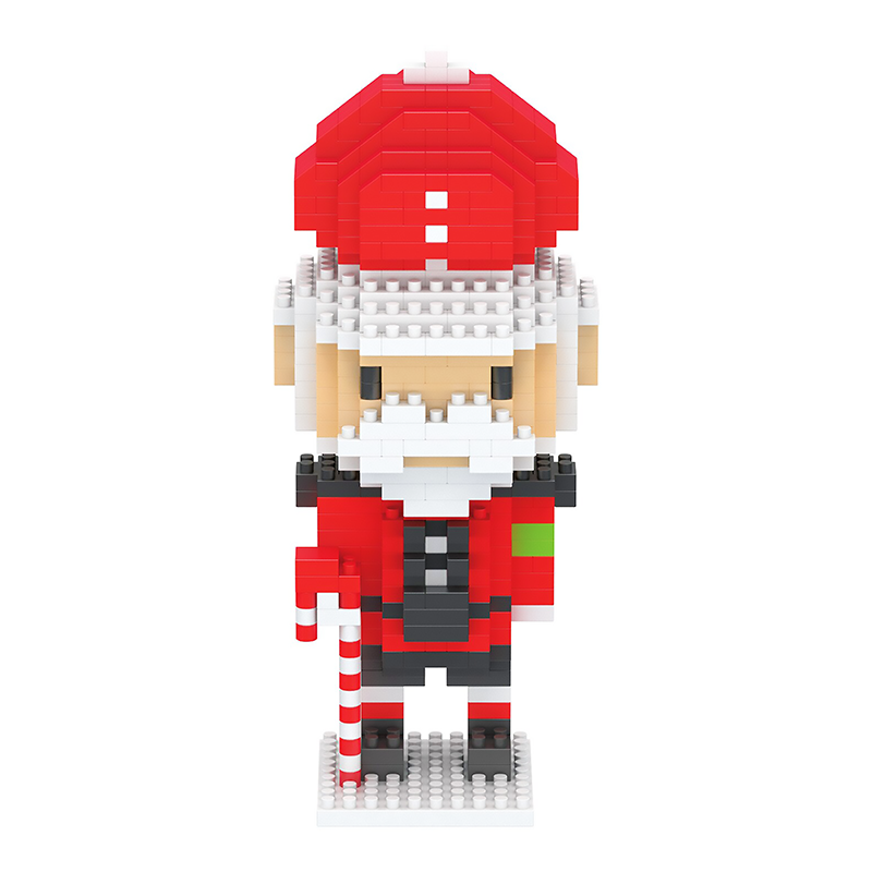 Little Santa Nutcracker - Block Center