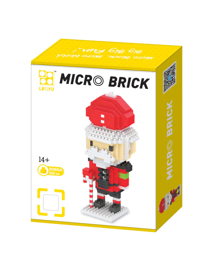 Little Santa Nutcracker - Block Center