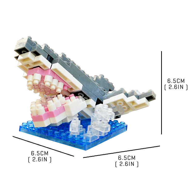 Little Scary Shark - Block Center