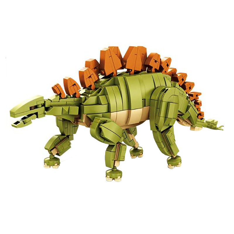 Strong Stegosaurus - Block Center