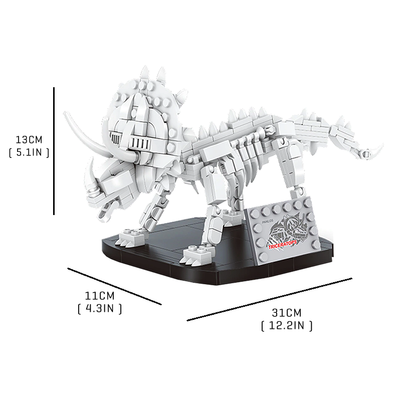 Brave Triceratops - Block Center