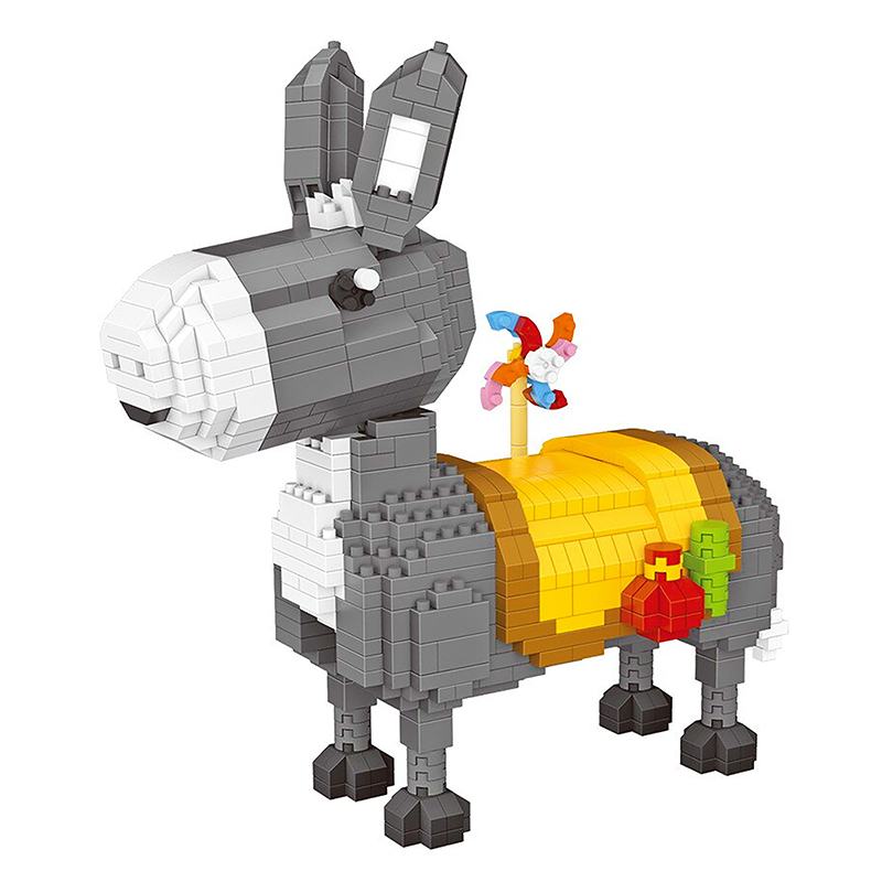 Lovely Donkey - Block Center
