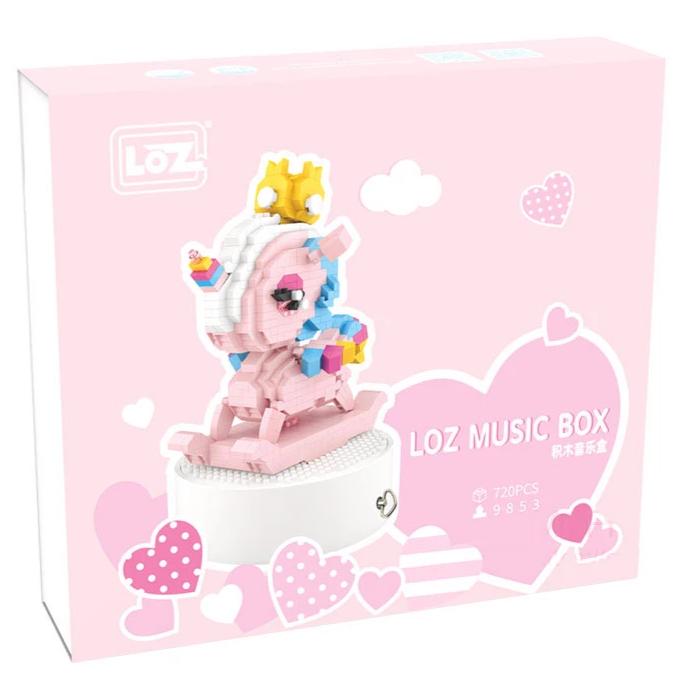 Unicorn Music Box - Block Center
