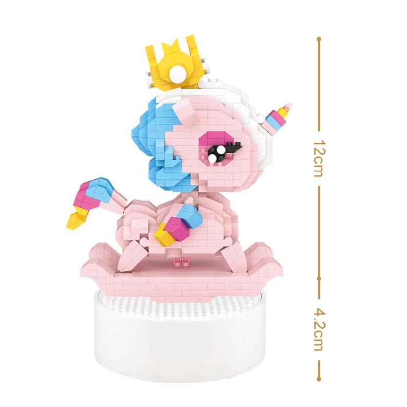 Unicorn Music Box - Block Center