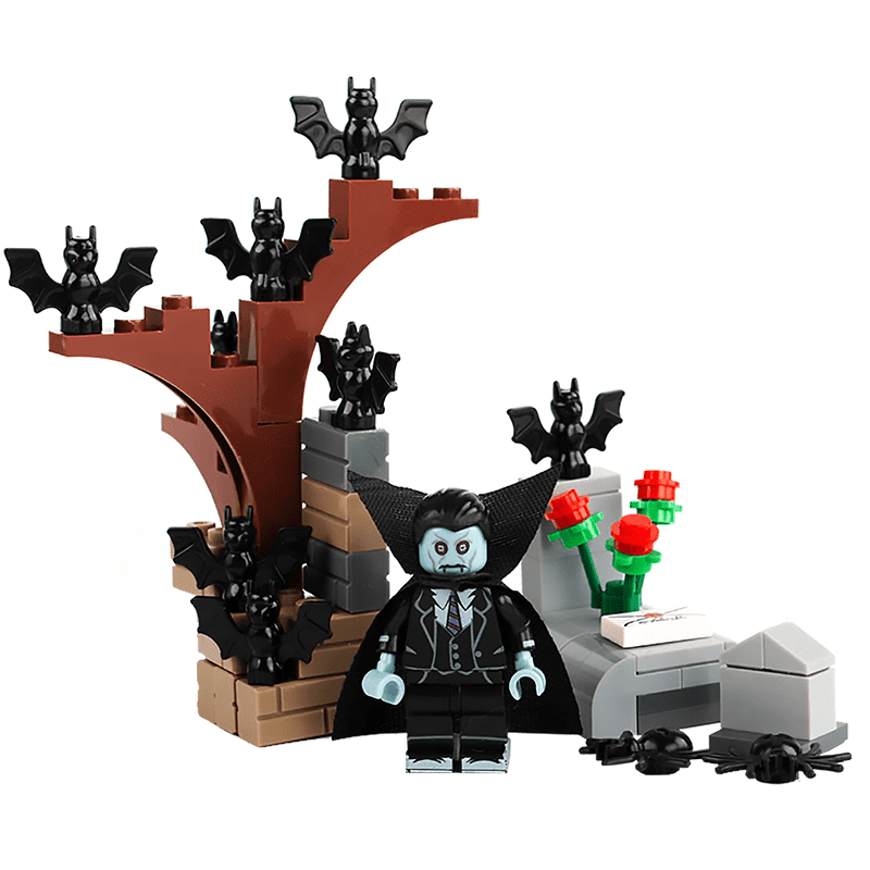 Spooky Vampire Set - Block Center