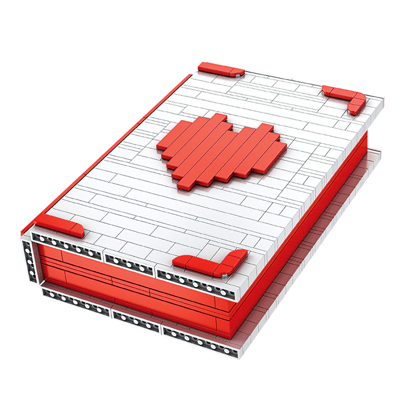 Valentine Proposal Book - Block Center