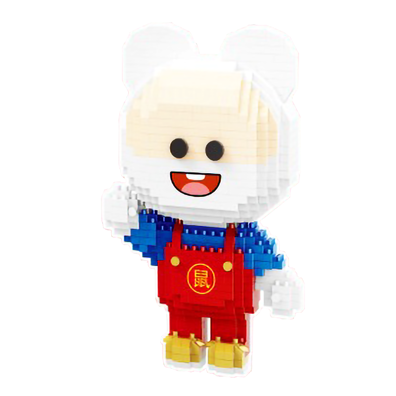 Little Happy Mouse - Block Center