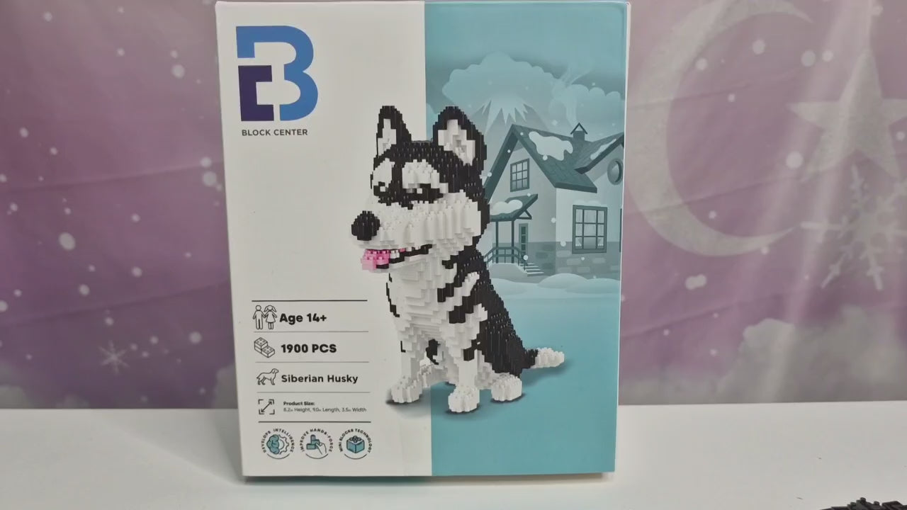 Load video: Block Center Husky unboxing and building video