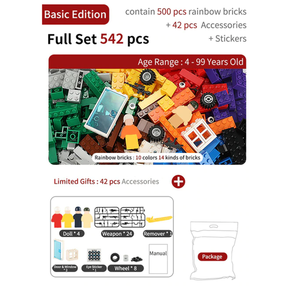DIY Creative Blocks |  3d puzzle | nano blocks | brickcenter.myshopify.com