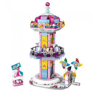 Drop Ride Amusement Park |  3d puzzle | nano blocks | brickcenter.myshopify.com