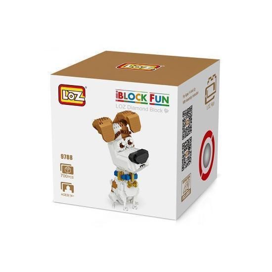 Jack Russell Dog |  3d puzzle | nano blocks | brickcenter.myshopify.com