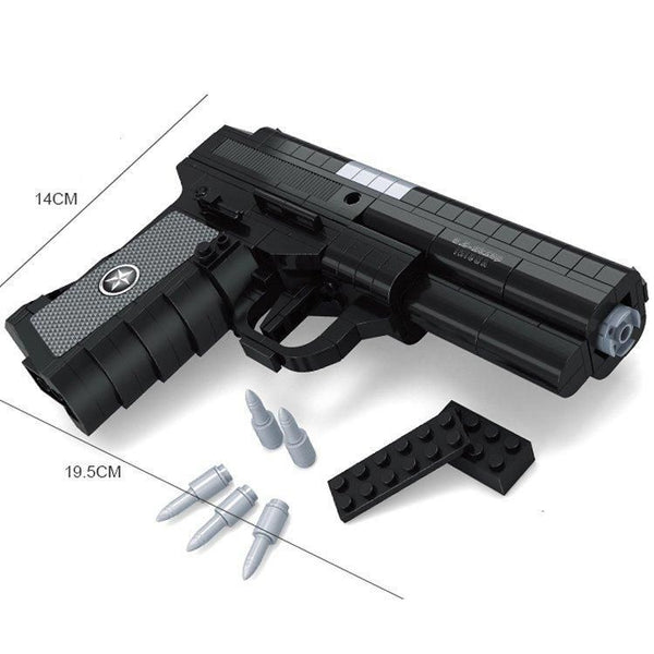 Desert Eagle Pistol QSZ-92 |  3d puzzle | nano blocks | brickcenter.myshopify.com