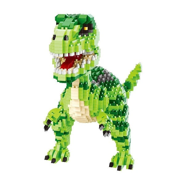 Tyrannosaurus Rex Dinosaur |  3d puzzle | nano blocks | brickcenter.myshopify.com