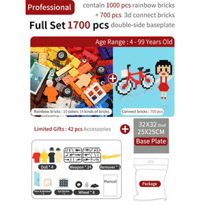 DIY Creative Blocks |  3d puzzle | nano blocks | brickcenter.myshopify.com