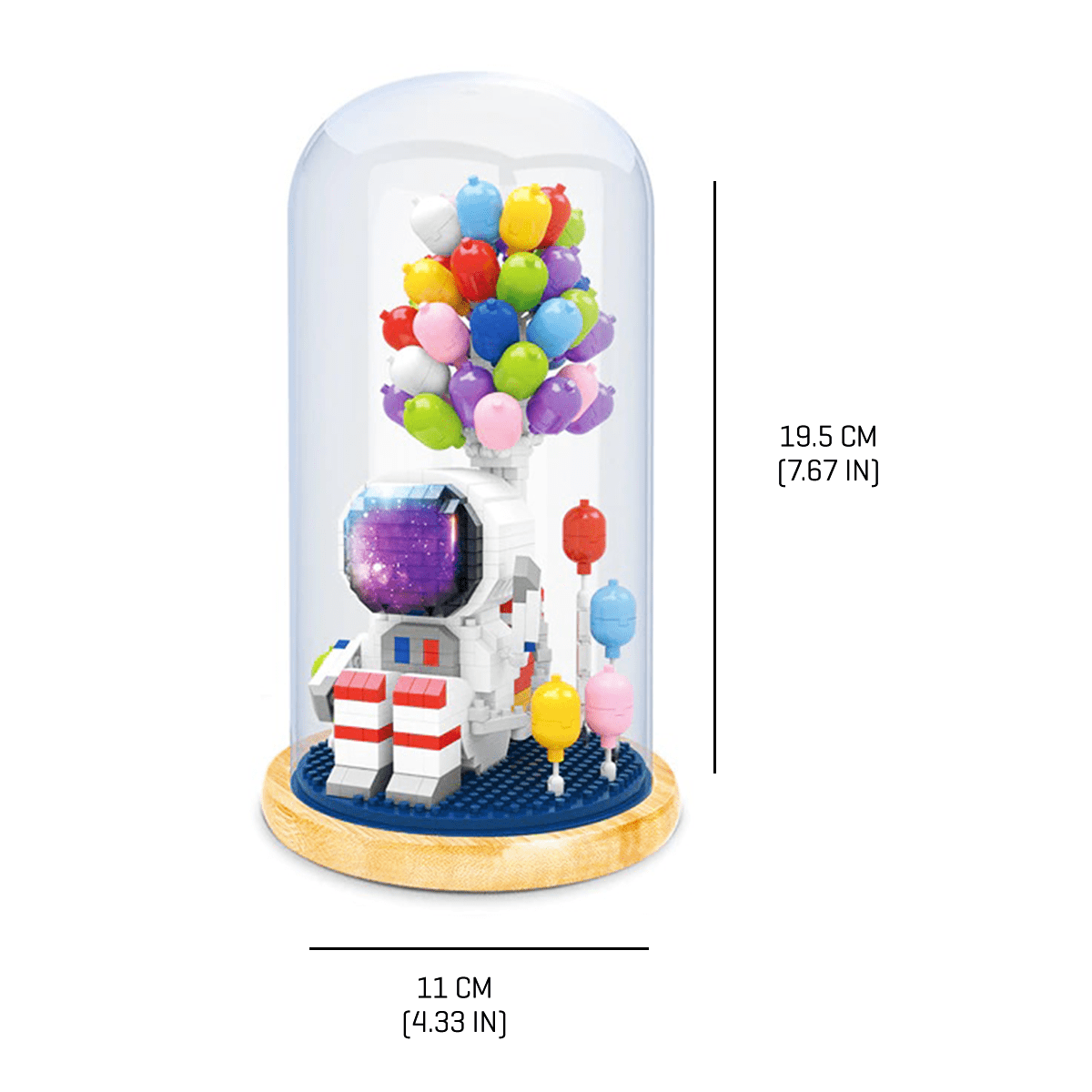 Fun Astronaut - Balloons - Block Center 