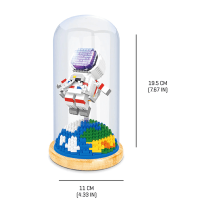 Fun Astronaut - Earth - Block Center 