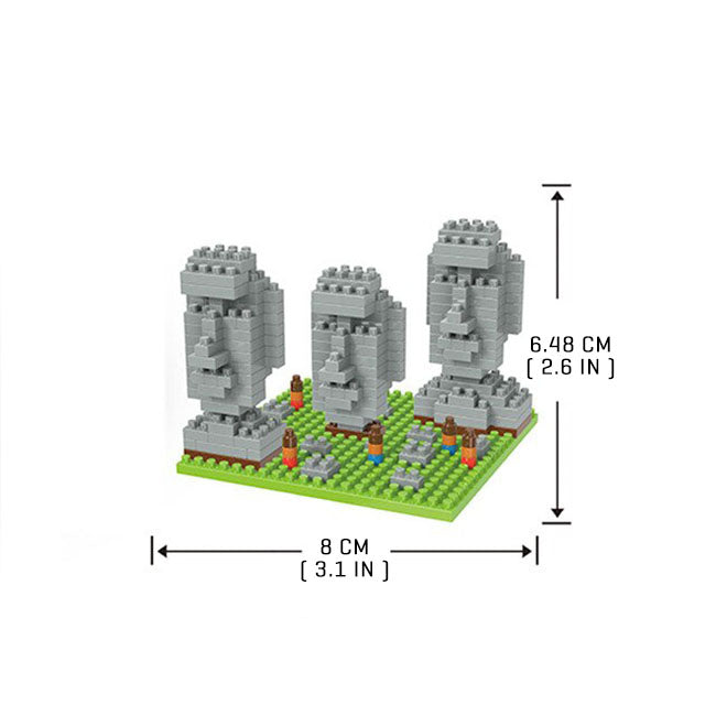 Easter Island - Nano Block Set - Block Center 