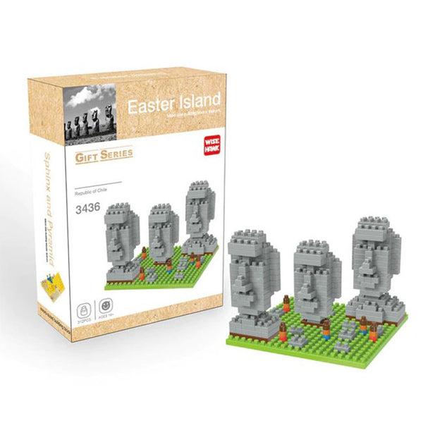 Easter Island - Nano Block Set |  3d puzzle | nano blocks | brickcenter.myshopify.com