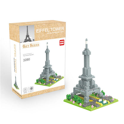 Eiffel Tower - Nano Blocks Set - Block Center 