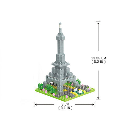 Eiffel Tower - Nano Blocks Set - Block Center 