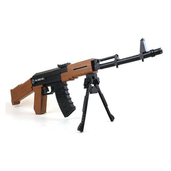 AK-47 Assault Rifle |  3d puzzle | nano blocks | brickcenter.myshopify.com
