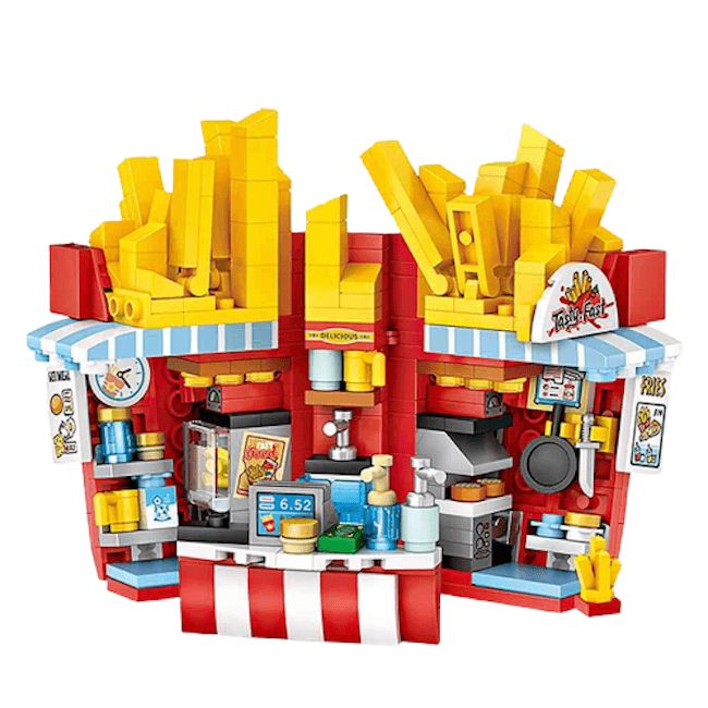Mini Fries Shop - Amusement Park - Block Center 