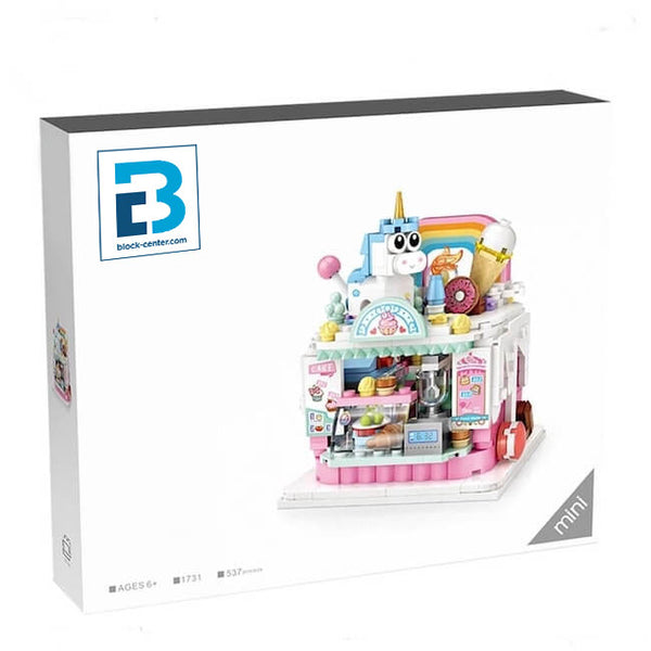 Mini Cake Shop - Amusement Park |  3d puzzle | nano blocks | brickcenter.myshopify.com