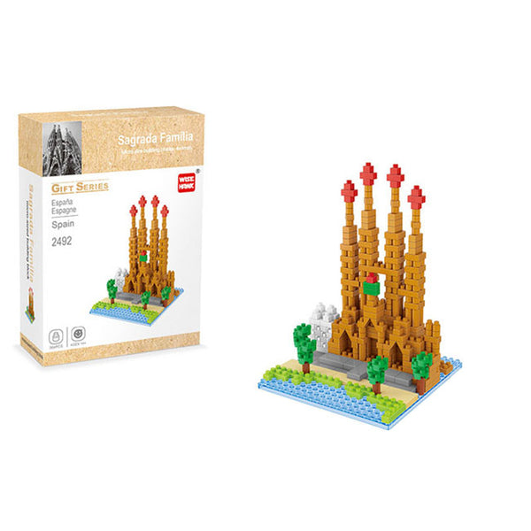 Sagrada Familia (Barcelona) - Nano Blocks Set |  3d puzzle | nano blocks | brickcenter.myshopify.com