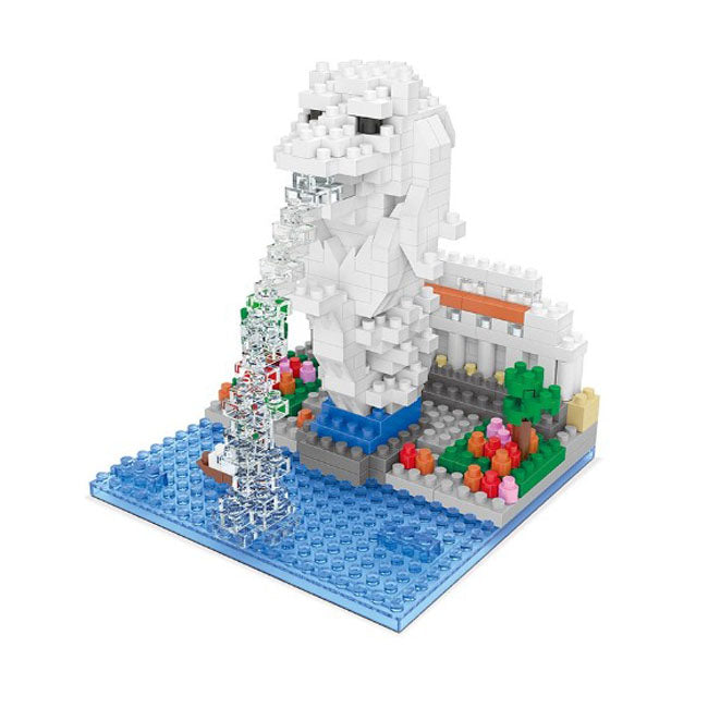 Merlion Park - Nano Blocks Set |  3d puzzle | nano blocks | brickcenter.myshopify.com
