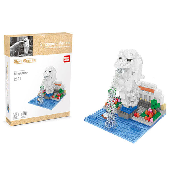 Merlion Park - Nano Blocks Set |  3d puzzle | nano blocks | brickcenter.myshopify.com