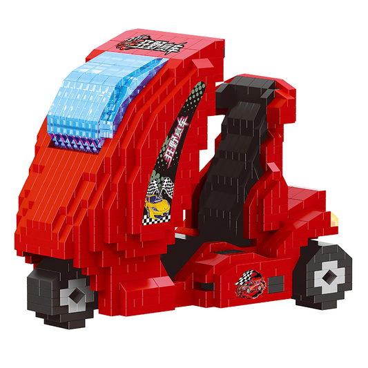 Racing Motorcycle - Block Center