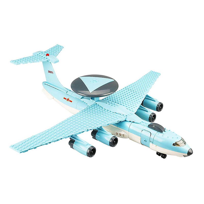 KC 2000 AWACS Airplane |  3d puzzle | nano blocks | brickcenter.myshopify.com