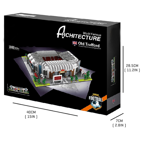 Man UTD Home Stadium |  3d puzzle | nano blocks | brickcenter.myshopify.com