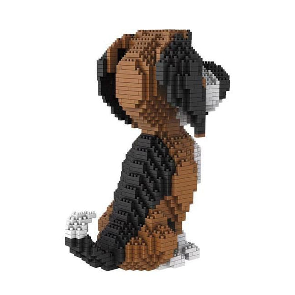Beagle |  3d puzzle | nano blocks | brickcenter.myshopify.com