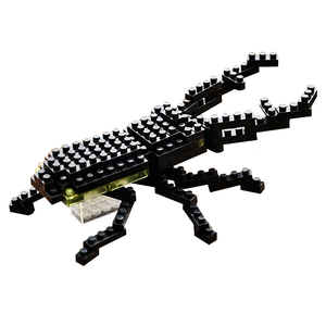 Little Stag Beetle |  3d puzzle | nano blocks | brickcenter.myshopify.com