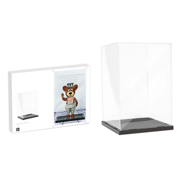 Blocks Transparent Display Box |  3d puzzle | nano blocks | brickcenter.myshopify.com