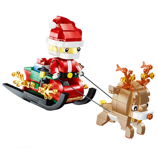 Santa's Christmas House |  3d puzzle | nano blocks | brickcenter.myshopify.com