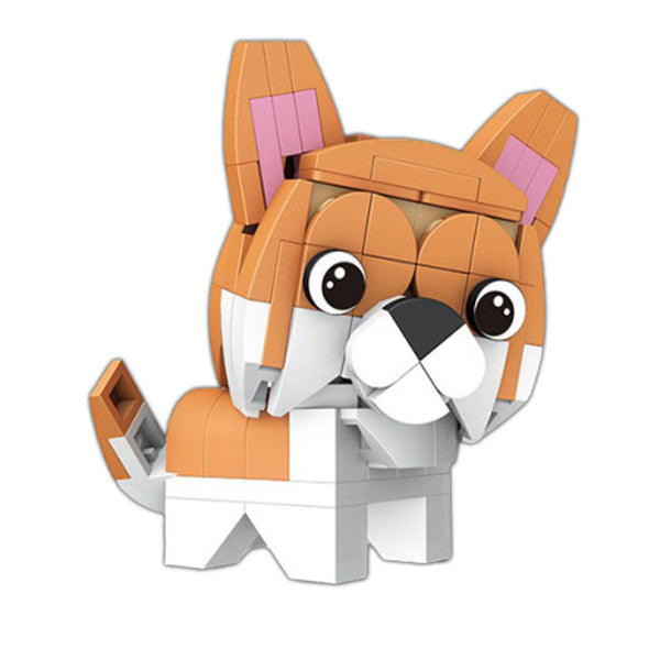 Tiny Dog |  3d puzzle | nano blocks | brickcenter.myshopify.com